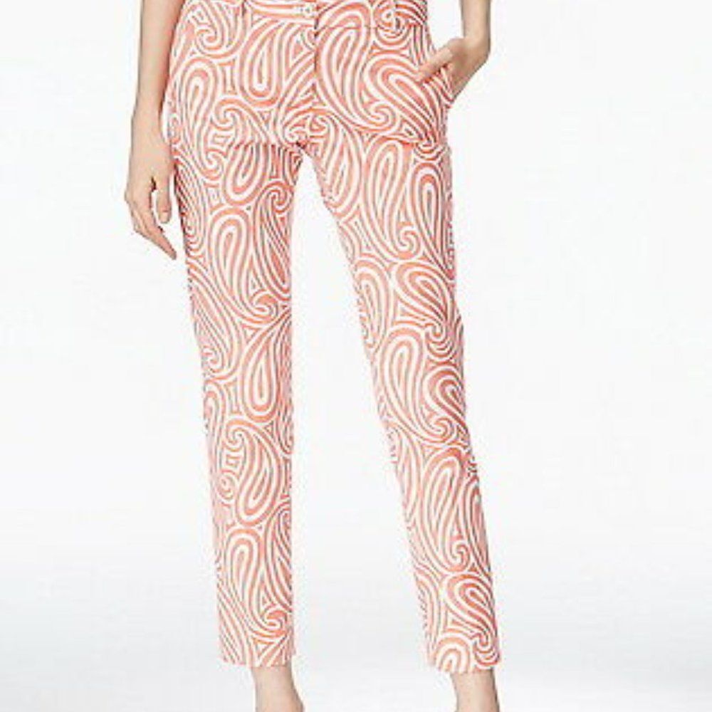 MICHAEL KORS Petite Swirled Miranda Skinny Pants